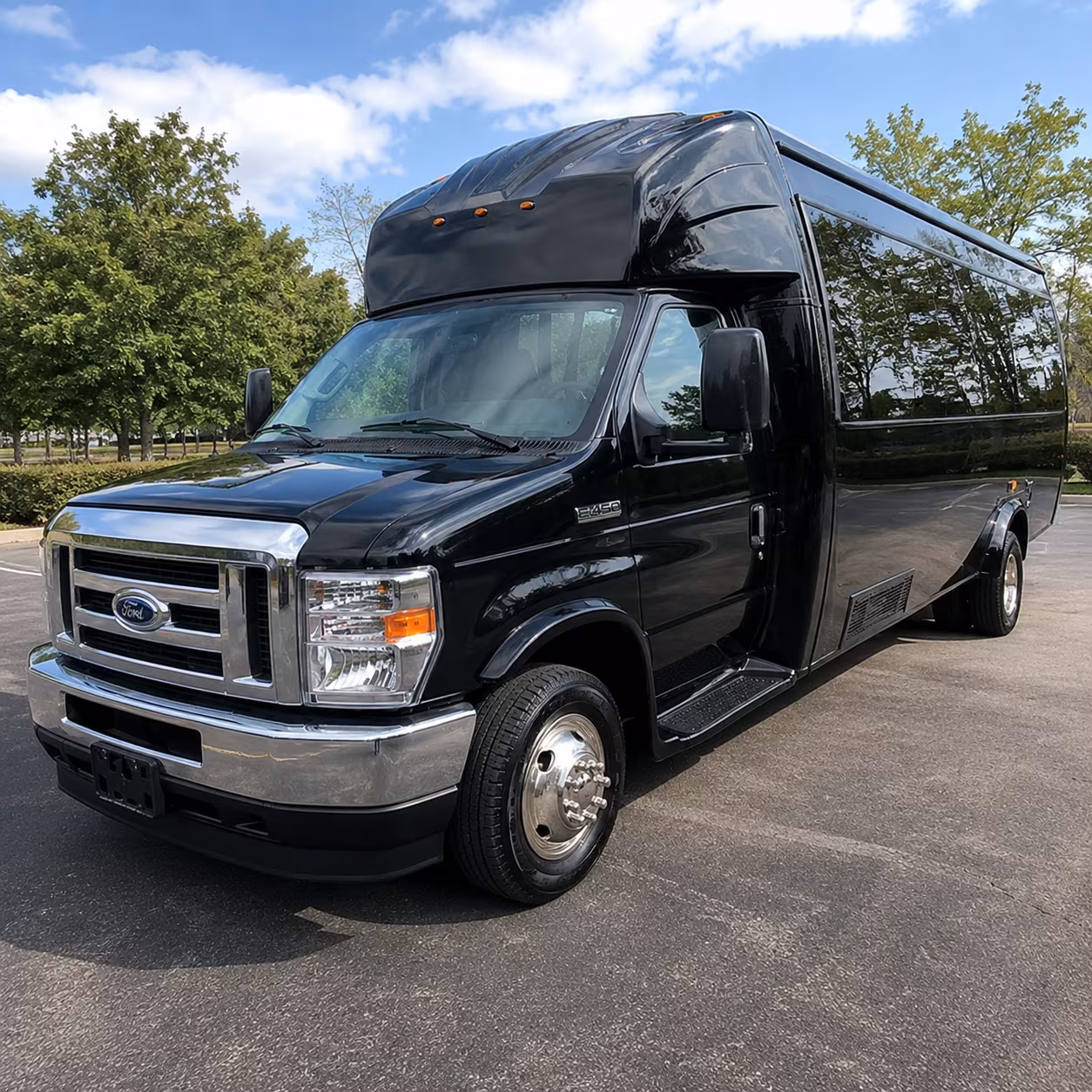 aventura party bus booking step 1