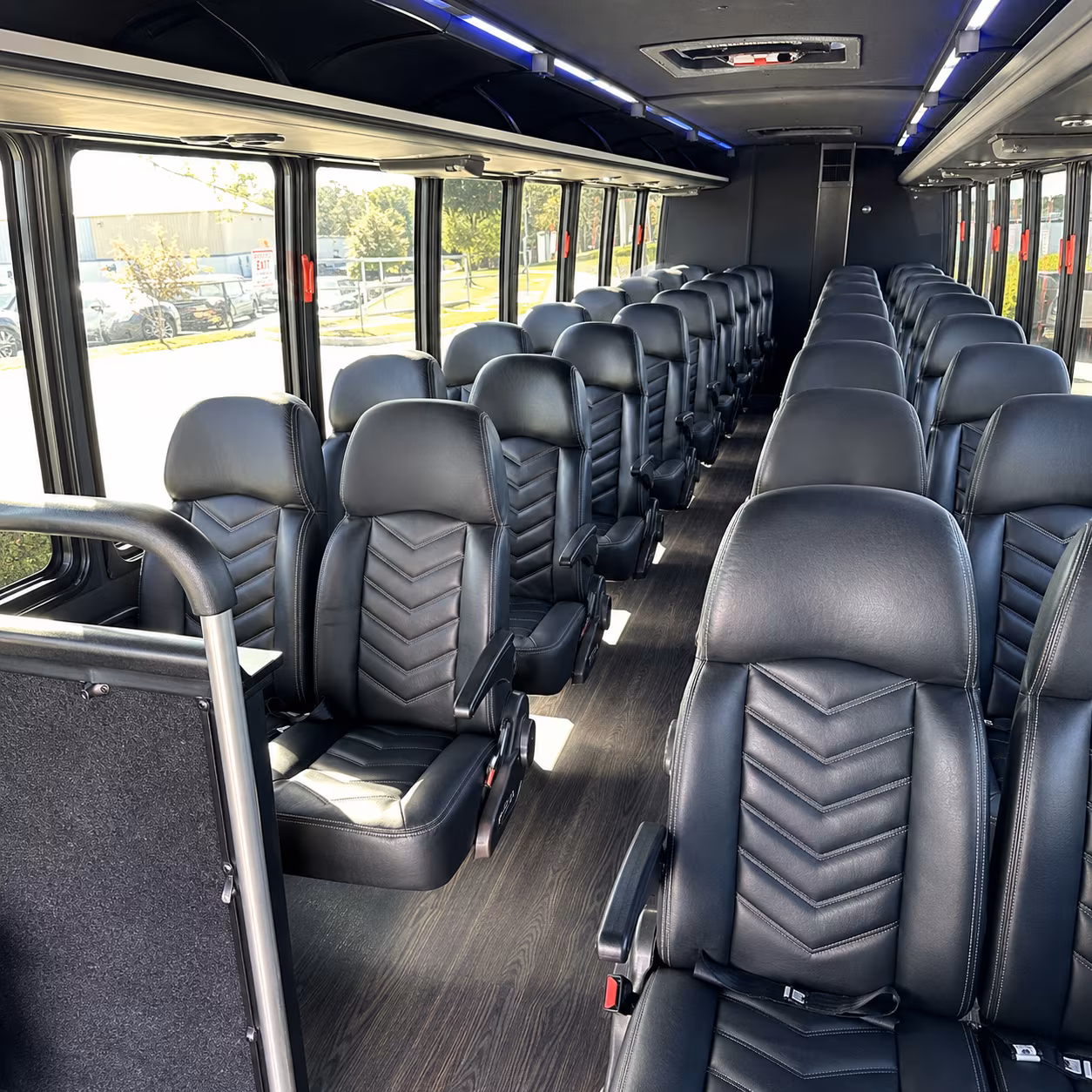 aventura prom transportation onboard seating