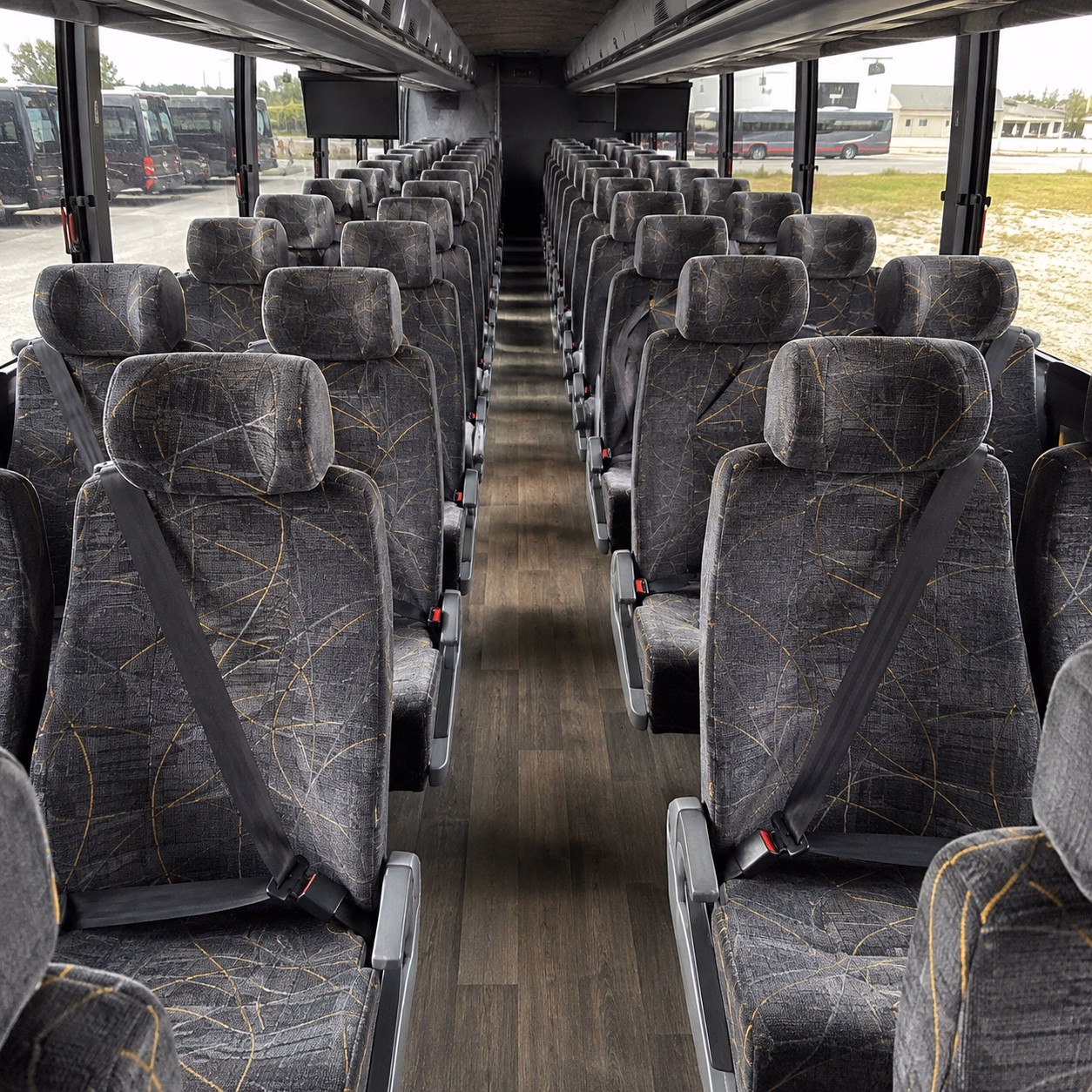 coral springs charter bus rental inside
