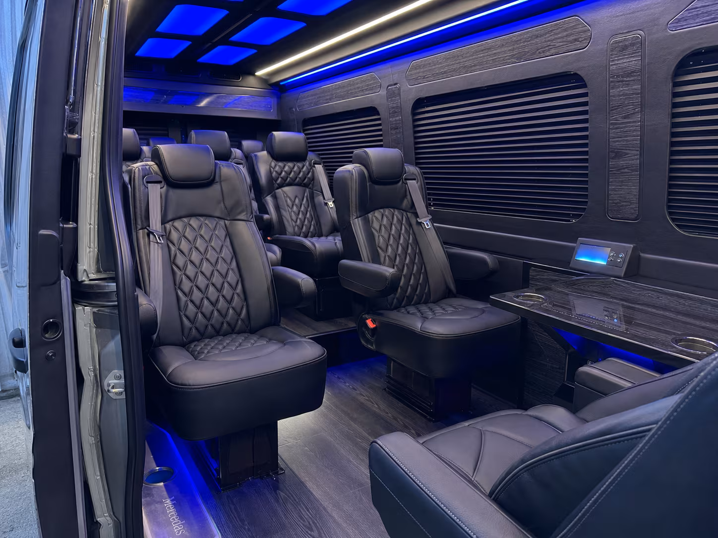 sprinter van transportation for groups and events across aventura