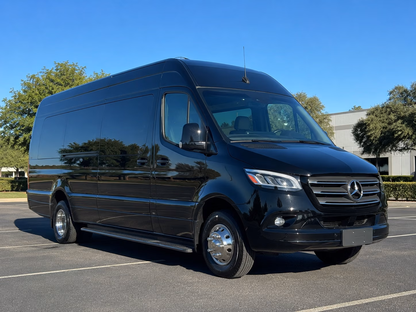 sprinter van with driver