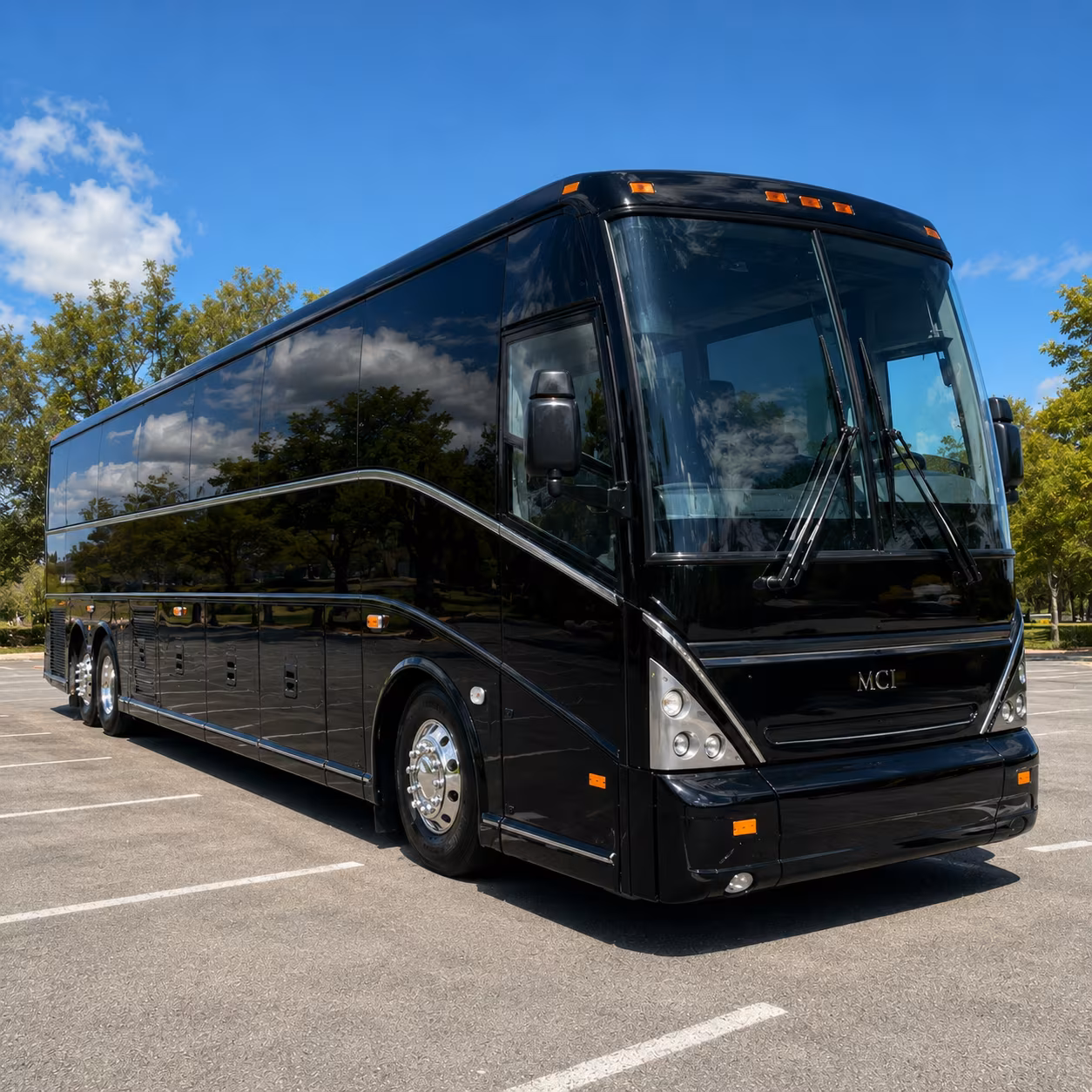 sunrise charter bus rental fleet