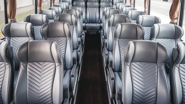 50 passenger charter bus interior aventura