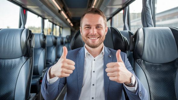 aventura corporate bus rental