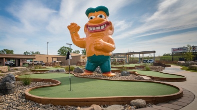 monster mini golf